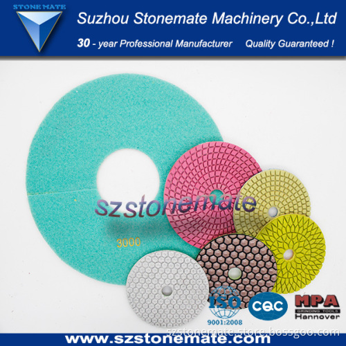 7 Step Angle Grinder Polishing Pads